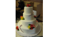 ESK2075 -  erre az esküvői torta kódra hivatkozzon!