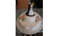 ESK2062 -  erre az esküvői torta kódra hivatkozzon!