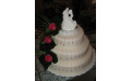ESK2064 -  erre az esküvői torta kódra hivatkozzon!