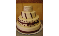 ESK2046 -  erre az esküvői torta kódra hivatkozzon!