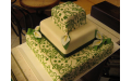 ESK2056 -  erre az esküvői torta kódra hivatkozzon!